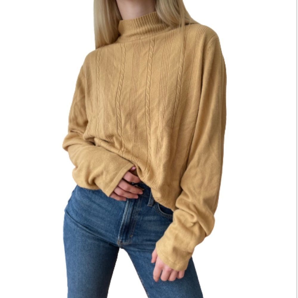 Vintage Cable Knit Sweater